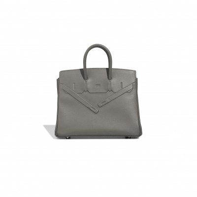 HERMES MASTER BIRKIN 25 SHADOW SWIFT GRIS MEYER (25*20*13cm)